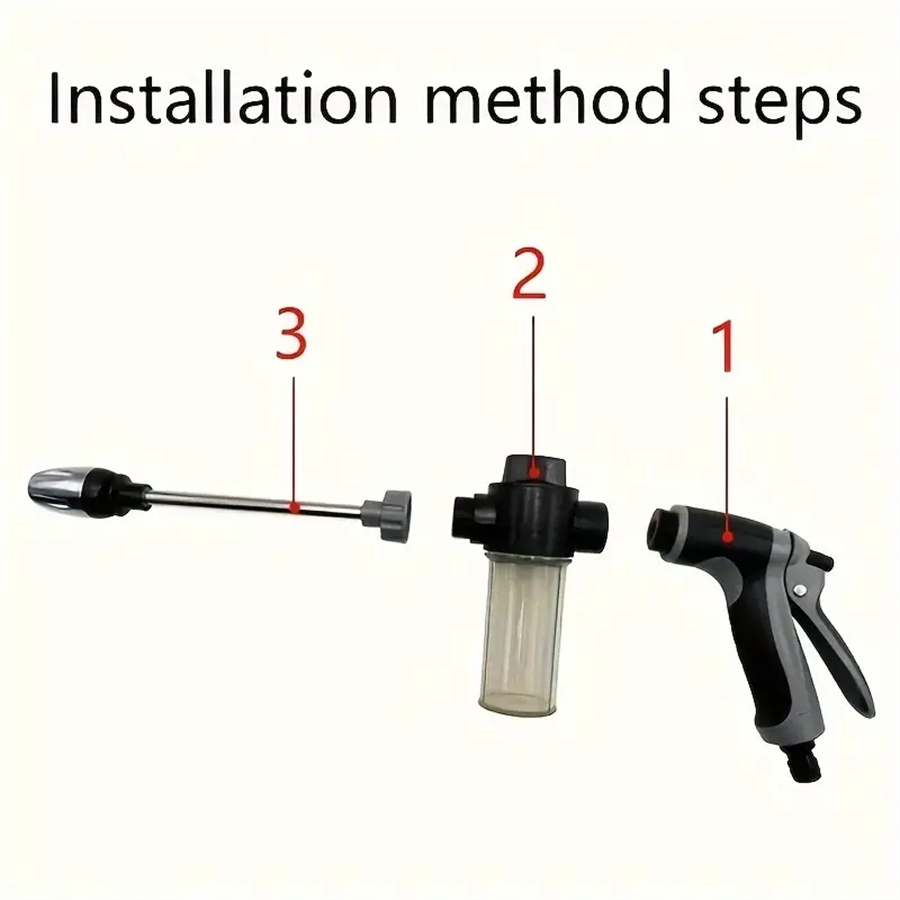 ปืนฉีดน้ำแรงดันสูงแบบด้ามยาวสำ - Pressure Washer Foam Gun บทวิจารณ์และราคา