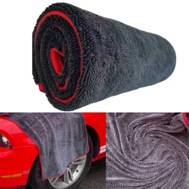ผ้าเช็ดรถไมโครไฟเบอร์ 500GSM ซ - Microfiber Towel Detailing บทวิจารณ์และราคา