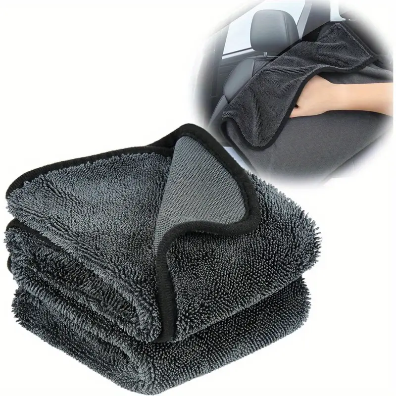 ผ้าไมโครไฟเบอร์บิดเกลียวสำหรับ - Microfiber Towel Detailing บทวิจารณ์และราคา