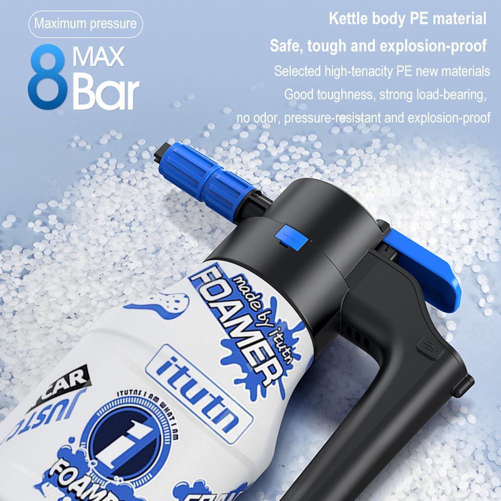เครื่องพ่นโฟมไฟฟ้าสำหรับล้างรถ - Pressure Washer Foam Gun บทวิจารณ์และราคา