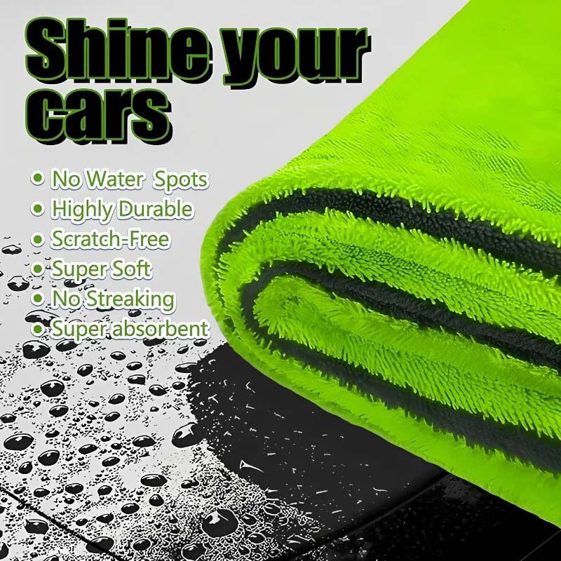 ผ้าไมโครไฟเบอร์เช็ดรถยนต์แบบสอ - Microfiber Towel Detailing บทวิจารณ์และราคา