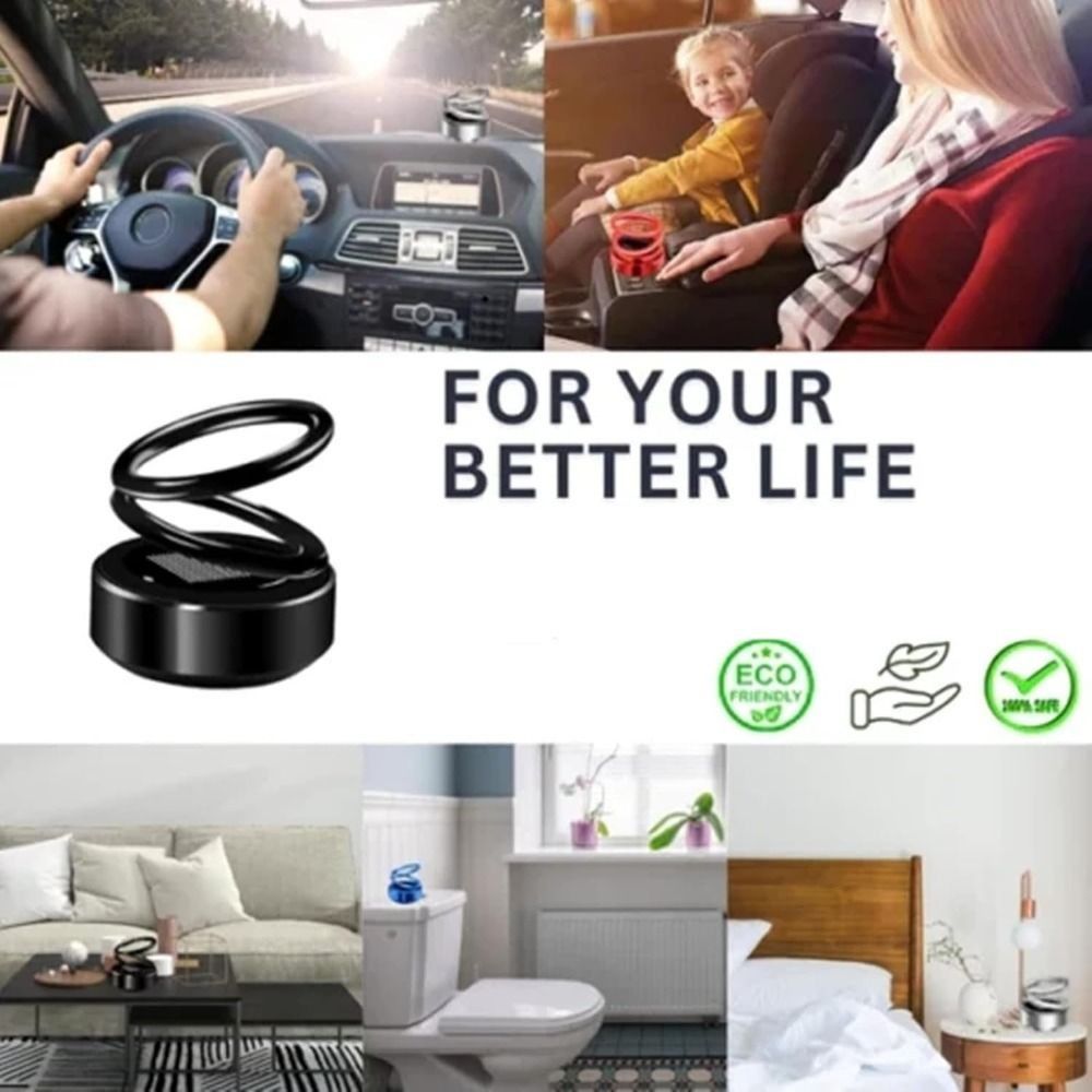 เครื่องฟอกอากาศในรถยนต์แบบหมุน - Odor Eliminator Car บทวิจารณ์และราคา