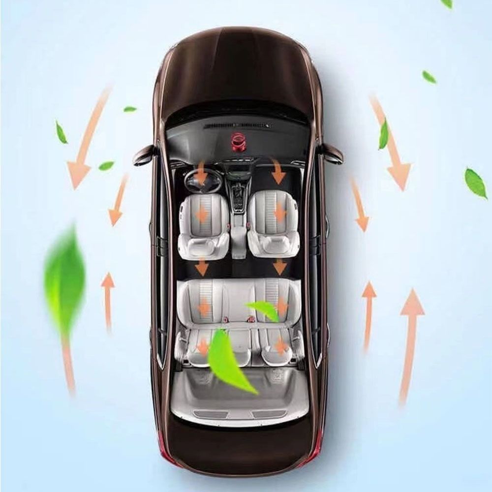 เครื่องฟอกอากาศในรถยนต์แบบหมุน - Odor Eliminator Car บทวิจารณ์และราคา